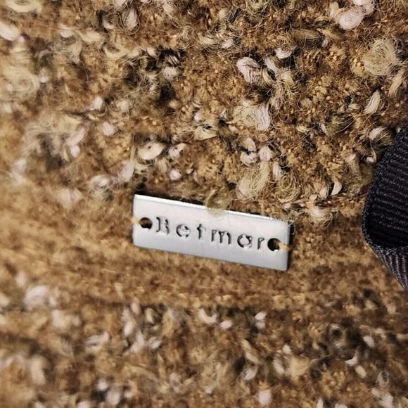 Betmar New York Bucket Hat Womens One Size Brown Bowler Derby Roll Grandma Core - Picture 9 of 13